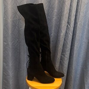 ALDO Elegant Black Over the Knee Boots